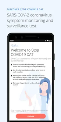 COVID19 CAT android App screenshot 3